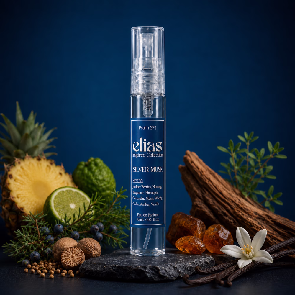 Silver Musk — the Elias bestseller, in cool daylight
